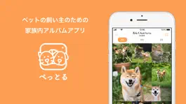 Game screenshot 犬猫ペットの家族内アルバム（写真・動画）- ぺっとる mod apk