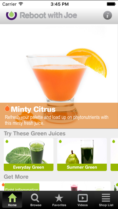 101 Juice Recipes iphone captures décran