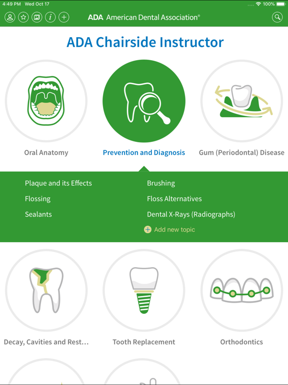 ADA Chairside Instructor