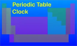 Periodic Table Clock app icon