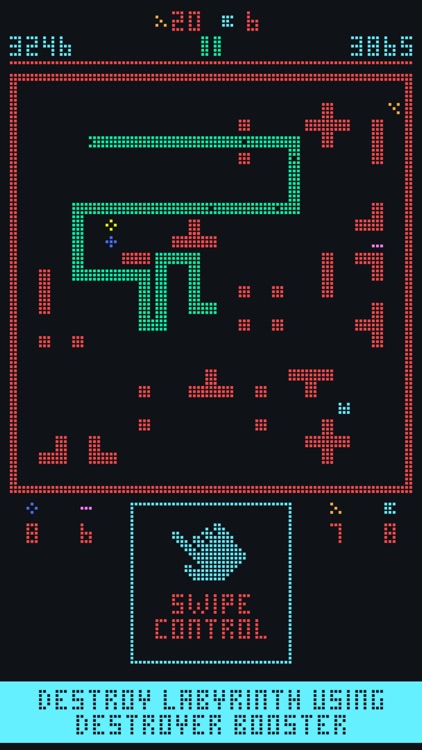 Retro Block Snake