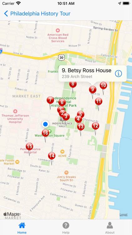 Philadelphia History Tour screenshot-0