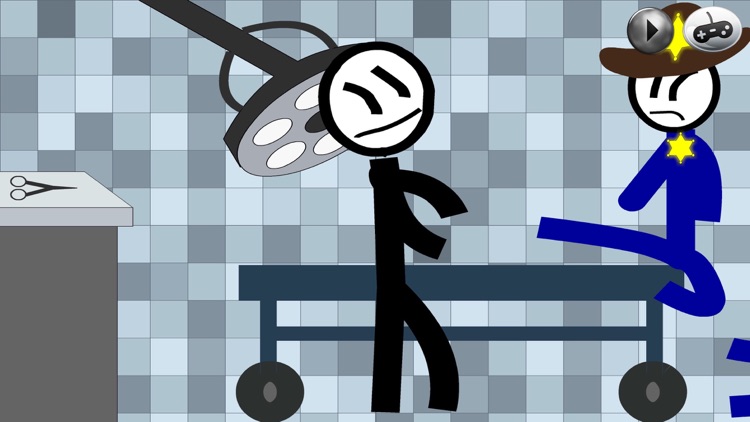 Stickman Prison Fighting