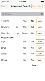 california crime finder-phone iphone screenshot 1