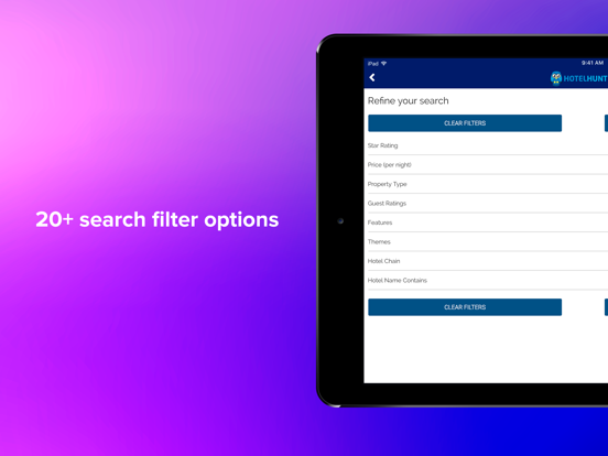 Hotelhunter - hotels nearby iPad screenshot 5 - Travel app
