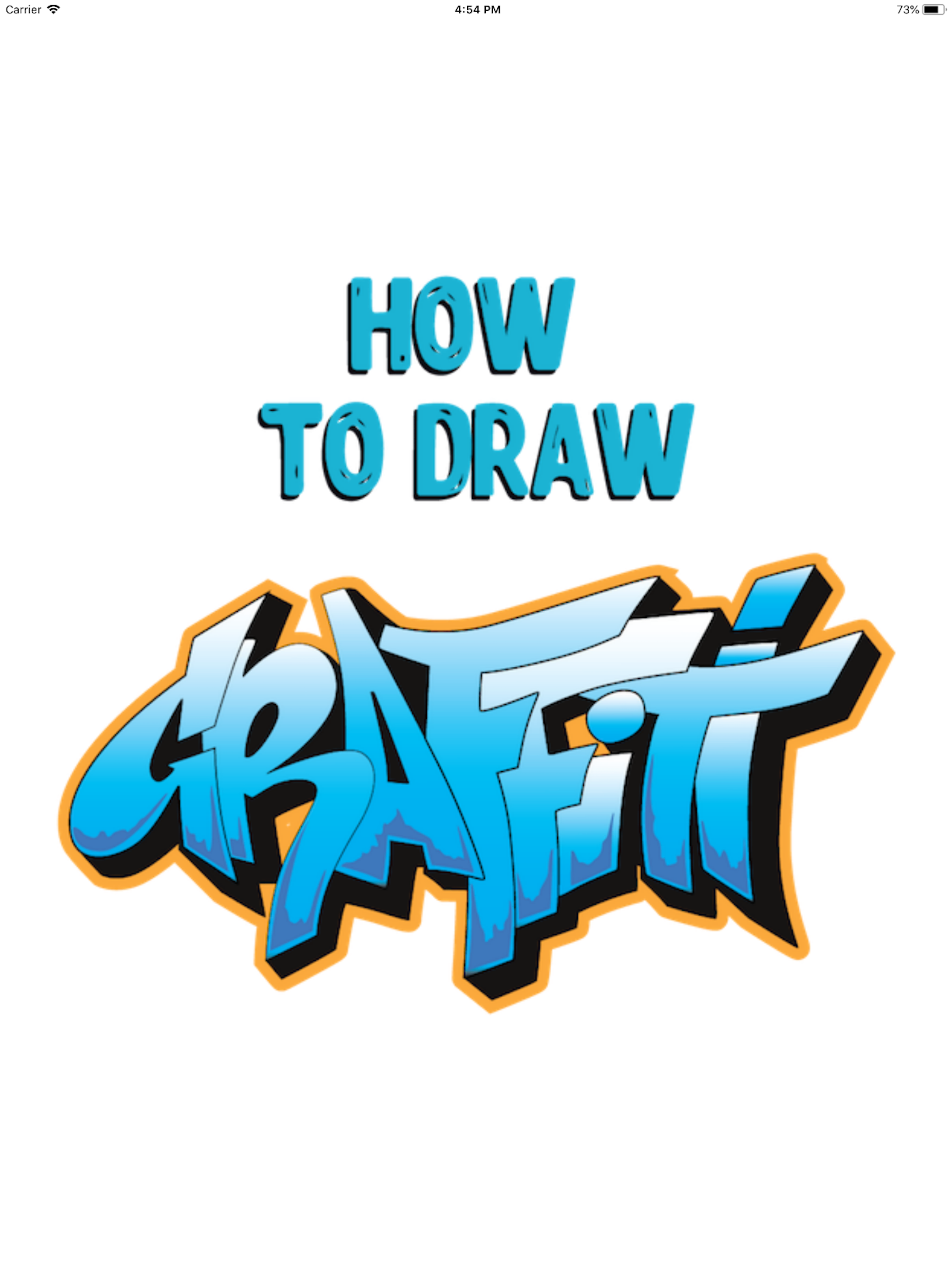 Draw Graffiti 3d
