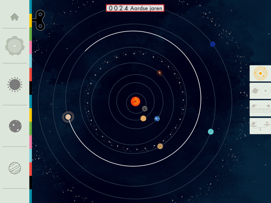 Het Zonnestelsel door Tinybop iPad app afbeelding 1