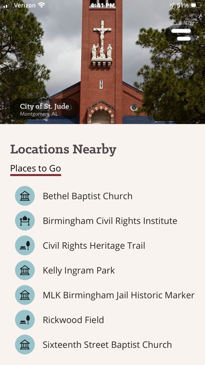 Alabama Civil Rights Trail App