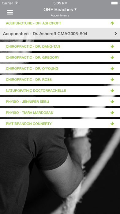 Omega Health and Fitness screenshot 3