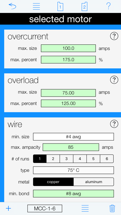 Motor Calculator screenshot 3