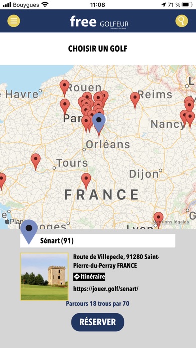 Screenshot #2 pour Free Golfeur