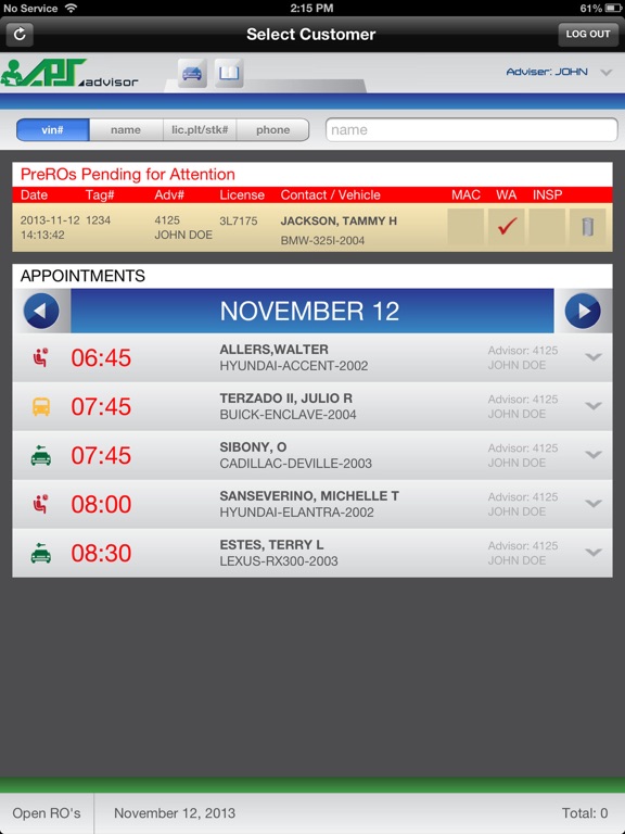 Screenshot #4 pour DealerAPS - Advisor Plus