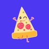 Pizza Slice Foodie Stickers icon