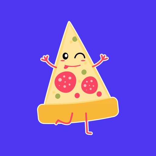 Pizza Slice Foodie Stickers icon