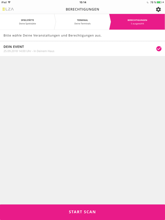 ELZApp iPad screenshot