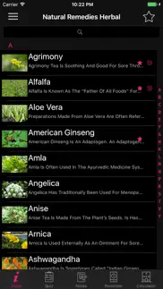 natural remedies herbal iphone screenshot 2