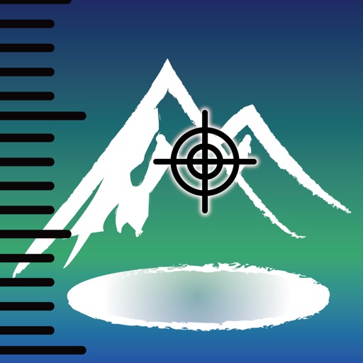 Altitude measurement icon