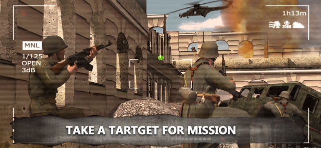 This game called World War Heroes have a whole thing about
