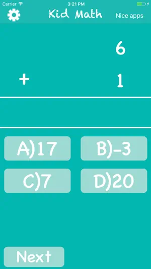 Kid Math Fun screenshot 2