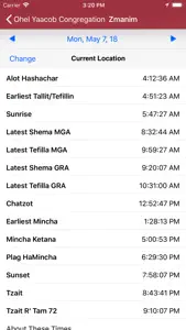 Ohel Yaacob Congregation screenshot #3 for iPhone