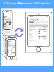 smartlist die einkaufsliste ipad bildschirmfoto 1