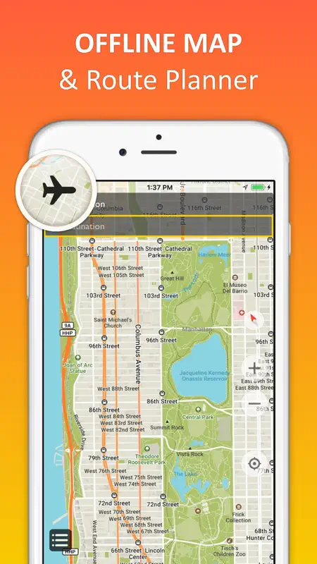 New York City - offline map screenshot 1 of 5