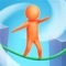 Walk, run and balance your way down the slackline while collecting coins and dodging objects being thrown your way