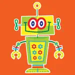 Funny Robot Stickers App Positive Reviews
