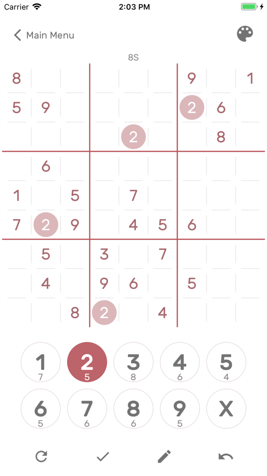 #9. Sudoku - The Clean One (iOS) 由: Priit Trink