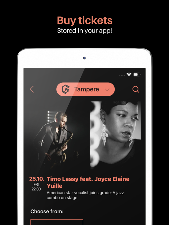 G Livelab iPad screenshot 4 - Food & Drink app