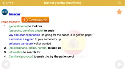 Screenshot 5 di 5 di Spanish-English Larousse