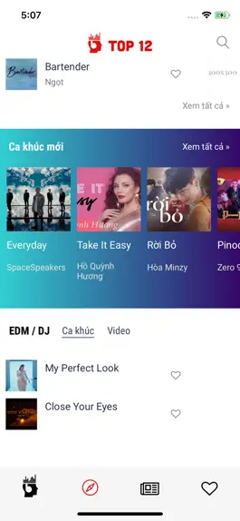 Game screenshot Top12 - BXH âm nhạc Việt apk