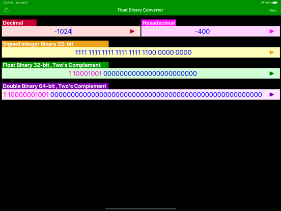 Screenshot #6 pour Binary Float Converter