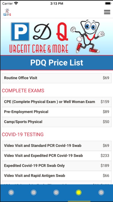 PDQ Urgent Care and More Screenshot