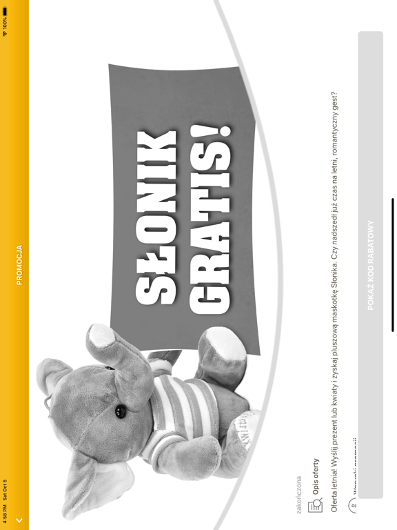 Poczta Kwiatowa® iPad screenshot 4 - Shopping app