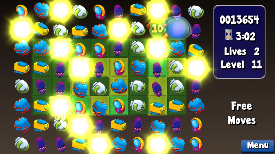 #3. Creatures Match-3 Blast (iOS) 由: Victor Bovio