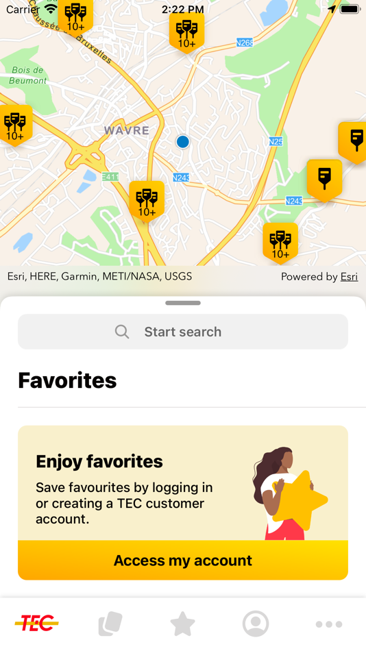 #1. TEC (iOS) 由: Operateur de Transport de Wallonie SA