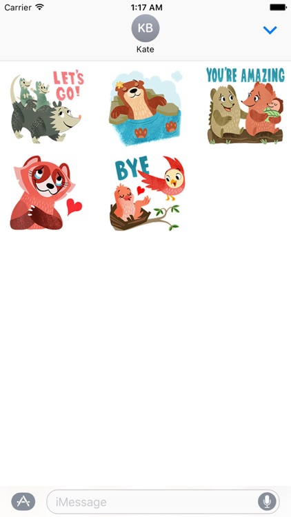 Mommy I Love You Animals Emoji