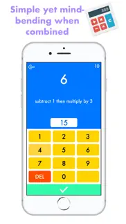 math quiz brain game iPhone Captures Décran 2