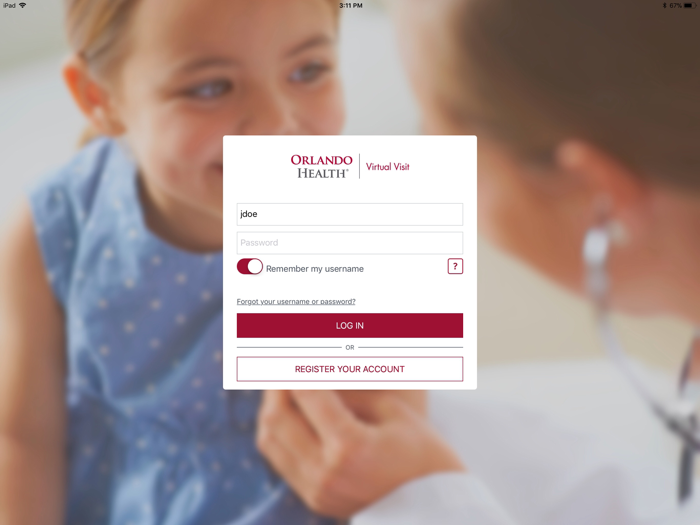 Orlando Health – Virtual Visit