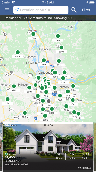 RMLS Mobile Screenshot