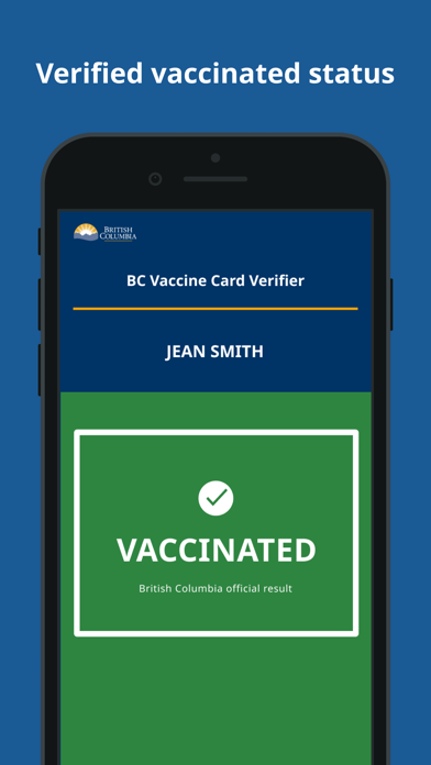 BC Vaccine Card Verifier Screenshot