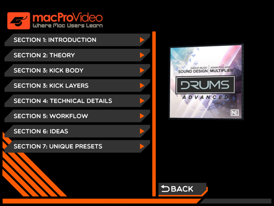 Screenshot #5 pour Advanced Drums in Sound Design