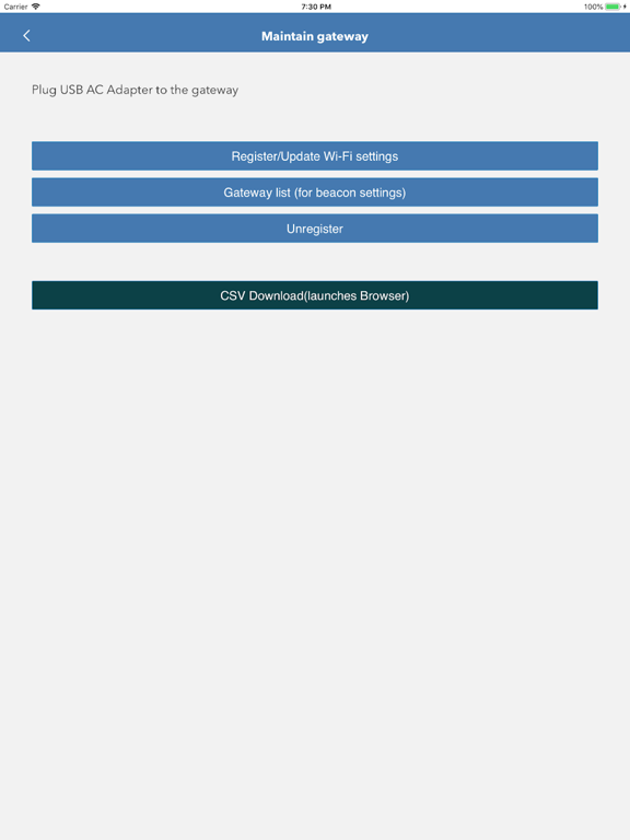 Screenshot #5 pour BeaBridge Gateway Settings
