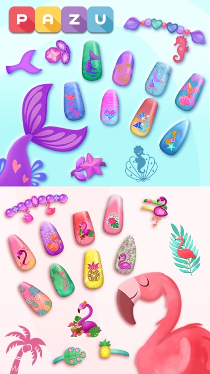 Nail Salon Games for kids screenshot-4