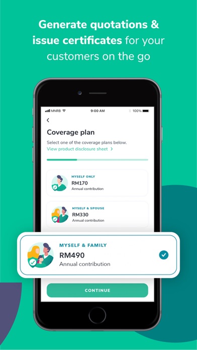 Takaful IKHLAS GO Partner Screenshot