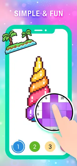 Game screenshot Pixel Art : Color by Number apk