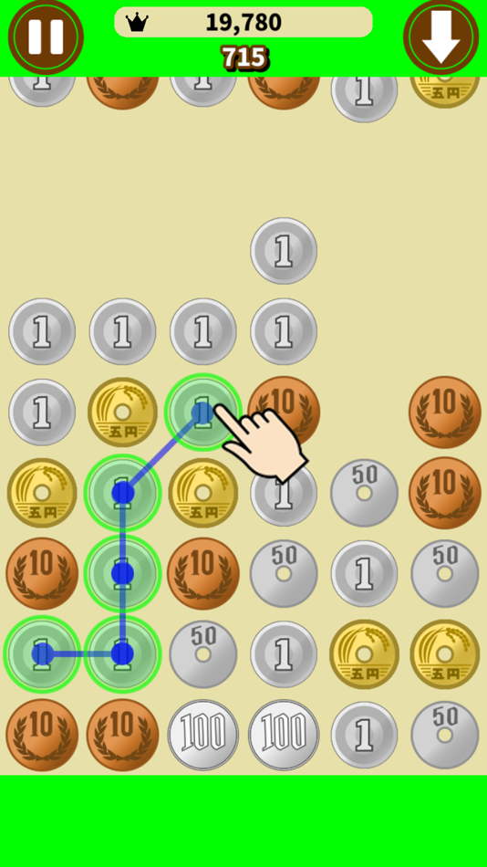 #1. Puzzzeni -Coin Exchange Puzzle (iOS) 由: Koji Sato