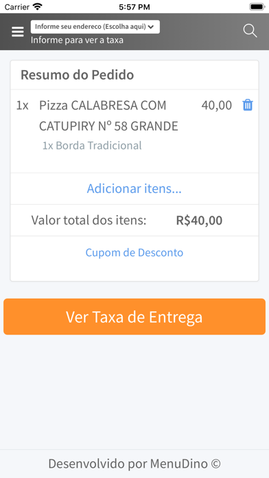 Maggio Pizzaria Screenshot