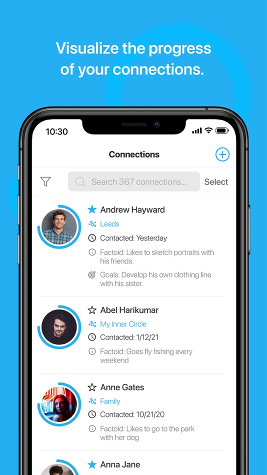 #4. Circles: Your CRM (iOS) 由: ZooWho, Inc.